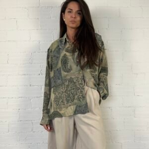 Paisley printed shirt