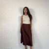Halter cream top