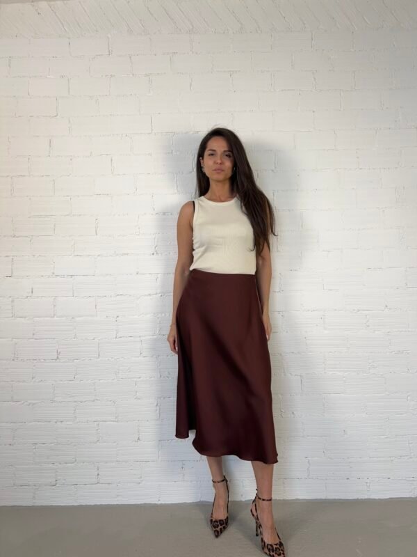 Halter cream top