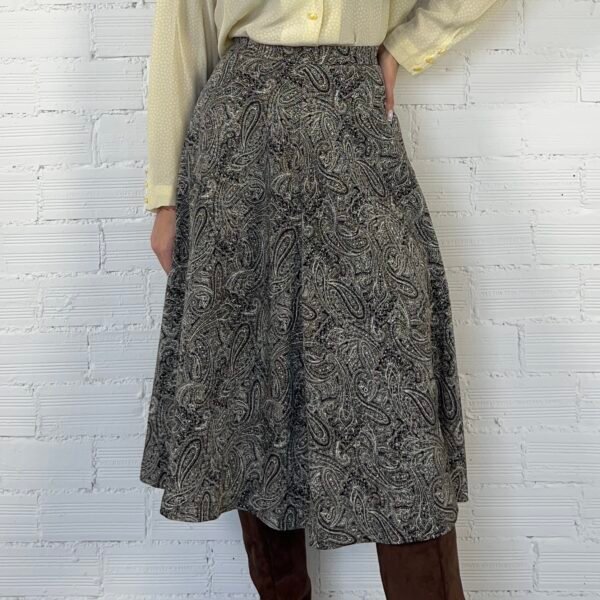 Paisley skirt