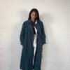 IMG_6795 Emerald oversized trench coat