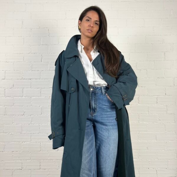 IMG_8029 (2) Emerald oversized trench coat
