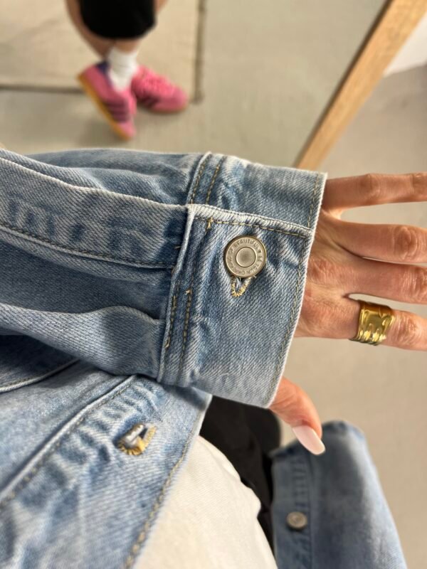 Oversized denim jacket