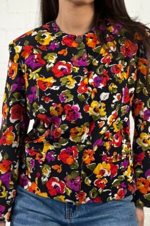 IMG_8532 Floral silk blazer