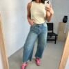 Barrel denim
