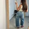 Barrel denim