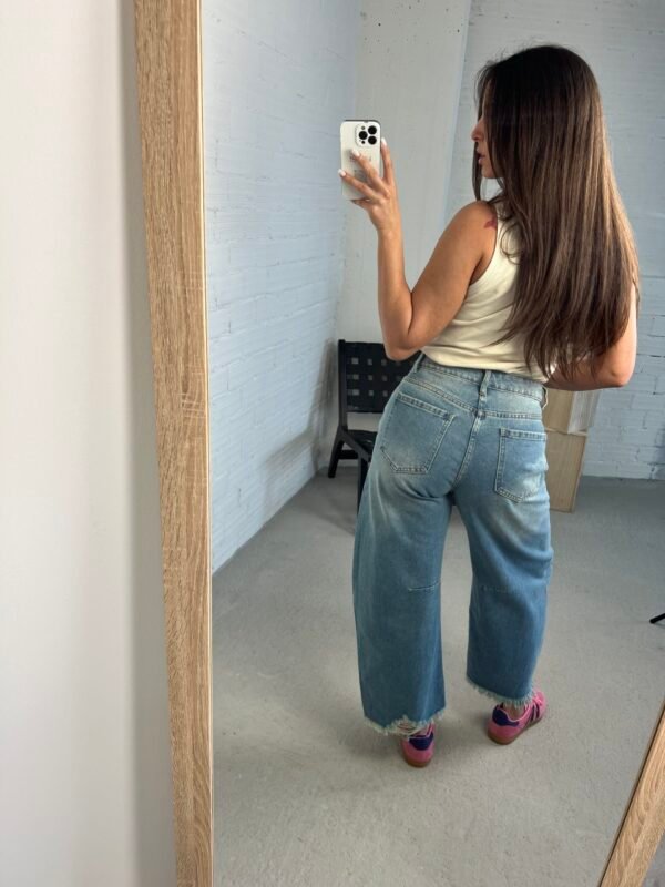 Barrel denim