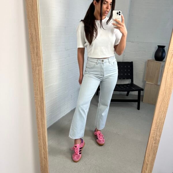 Straight highwaist denim