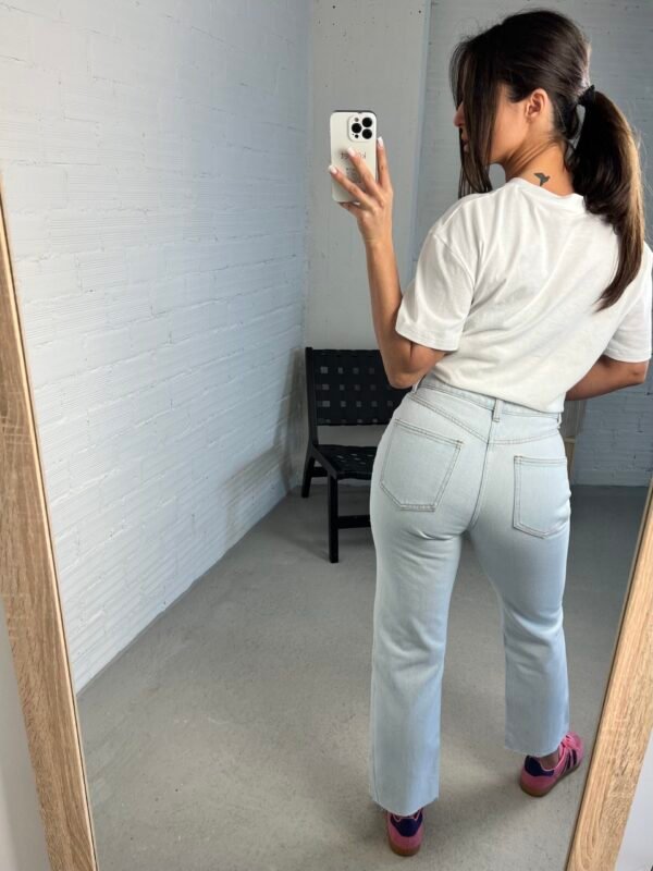Straight highwaist denim