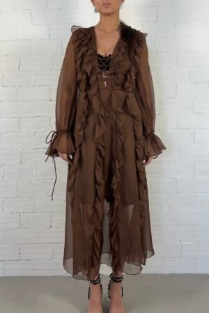 IMG_7237 Ruffle sheer dress