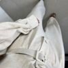 Linen cream jumpsuit