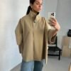 Taupe cape