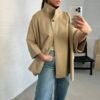 Taupe cape