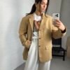Camel blazer