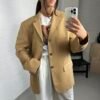 Camel blazer