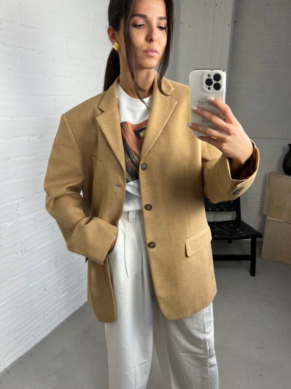 Camel blazer