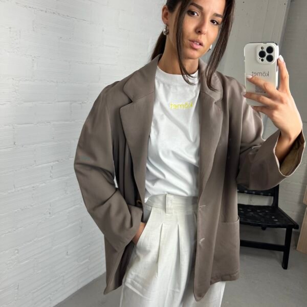 Taupe blazer