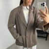 Taupe blazer