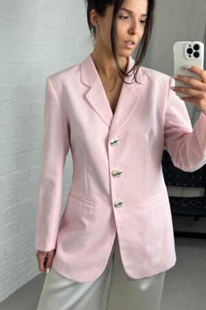 Baby pink blazer