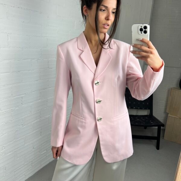 Baby pink blazer