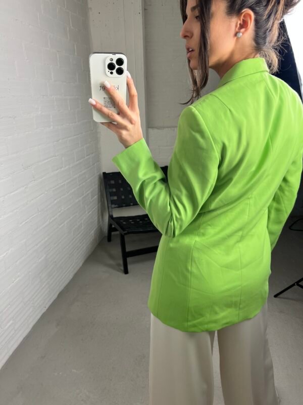 Lime green blazer