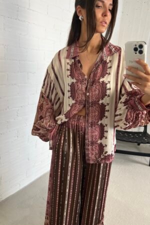 IMG_1154 Paisley satin shirt