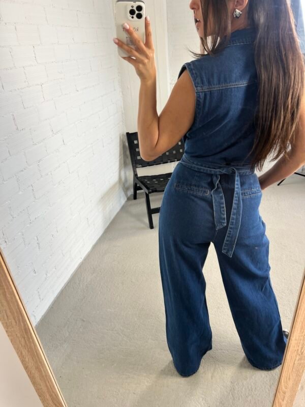 IMG_1263 Denim sleeveless jumpsuit