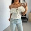 IMG_2342 Ruffled white top