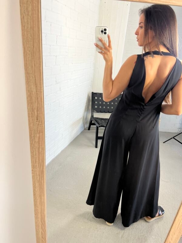 Black loose jumpsuit